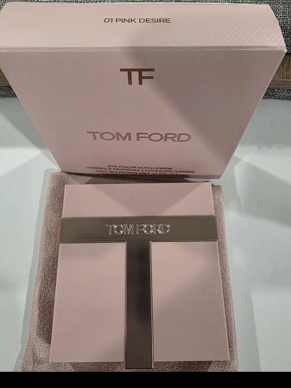 TOM FORD Love Collection Eye Color Duo Lumiére 01 Pink Desire. 0.12 oz 💥NEW💥